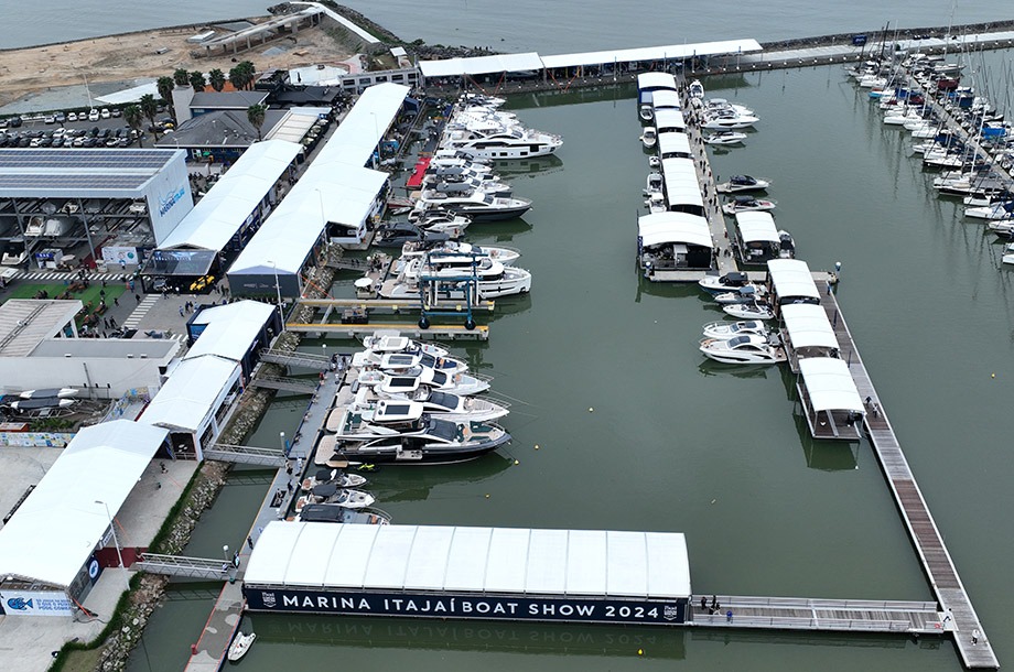 Com estrutura 40% maior, Marina Itajaí Boat Show se consolida como maior evento náutico do Sul do país